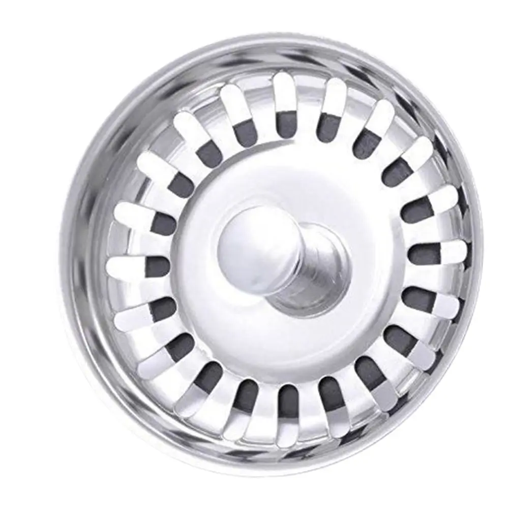 Strainer Stopper Stainless Steel Waste Plug Sink Filter Bathroom Hair Catcher Drains Strainers Kitchen Accessories
Strainer Stopper Stainless Steel Waste Plug Sink Filter Bathroom Hair Catcher Drains Strainers Kitchen Accessories