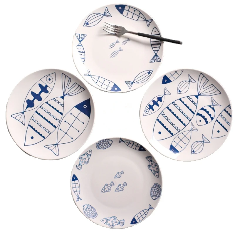 8 Inch Plate Ceramic Tableware Round White Large Fish Grain Bone China Western Food Steak Salad Dish Home Kitchen Supplies
8 Inch Plate Ceramic Tableware Round White Large Fish Grain Bone China Western Food Steak Salad Dish Home Kitchen Supplies