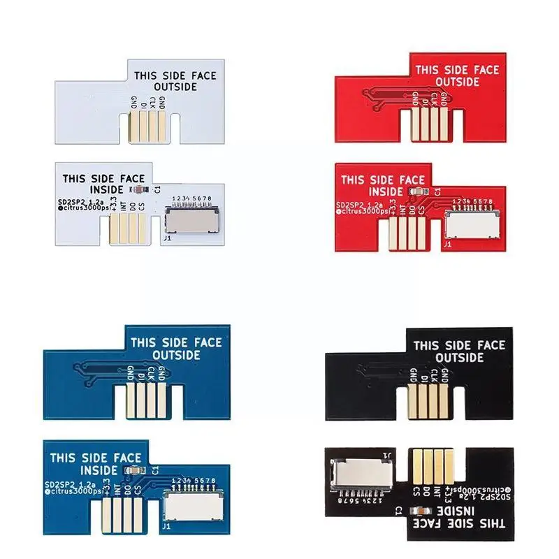 Replacement Micro SD Card Adapter TF Card Reader For NGC Professional SD2SP2 SDLoad SDL Parts Cube Adapter Repair Game B8H5
Replacement Micro SD Card Adapter TF Card Reader For NGC Professional SD2SP2 SDLoad SDL Parts Cube Adapter Repair Game B8H5