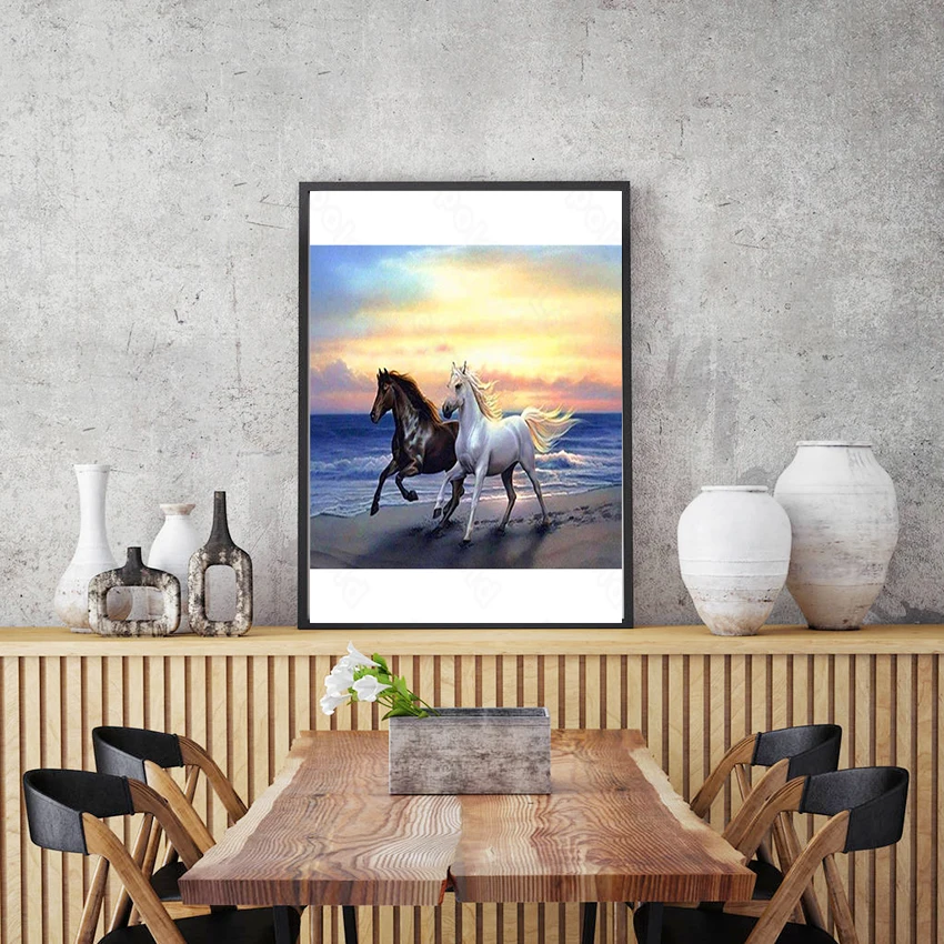 5D Diy Diamond Decoration Painting Animal Galloping Wild Horse Square Diamond Round Diamond Customizable Wall Art Decoration
5D Diy Diamond Decoration Painting Animal Galloping Wild Horse Square Diamond Round Diamond Customizable Wall Art Decoration