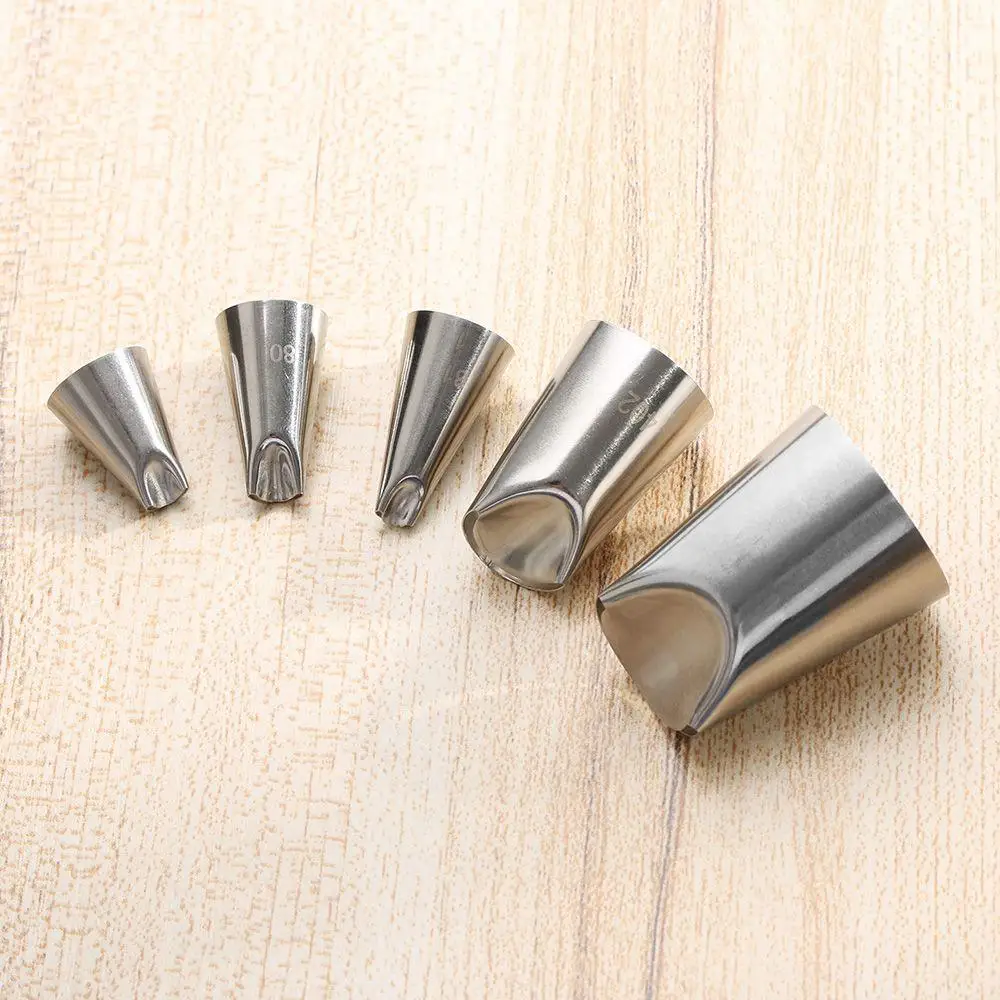 New Flowers Baking Russian Nozzle Stainless Steel Juju Tulip Icing Piping Pastry Tips Nozzles Bag Cupcake Cake Decorating Tools
New Flowers Baking Russian Nozzle Stainless Steel Juju Tulip Icing Piping Pastry Tips Nozzles Bag Cupcake Cake Decorating Tools