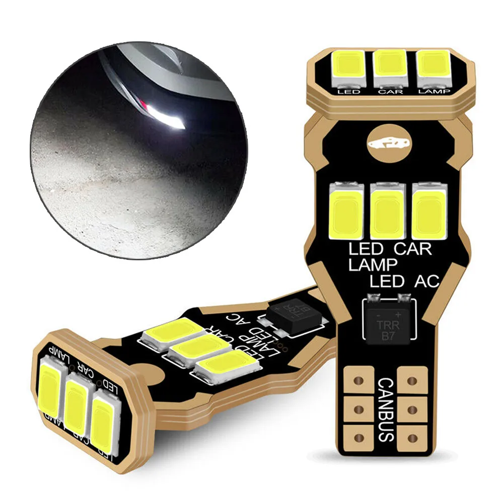 2pcs Car Tail Lights Signal Lamp T15 W16W Super White Canbus 9SMD LED 5630 Bulb Car Backup Reverse Light 912 921
2pcs Car Tail Lights Signal Lamp T15 W16W Super White Canbus 9SMD LED 5630 Bulb Car Backup Reverse Light 912 921
