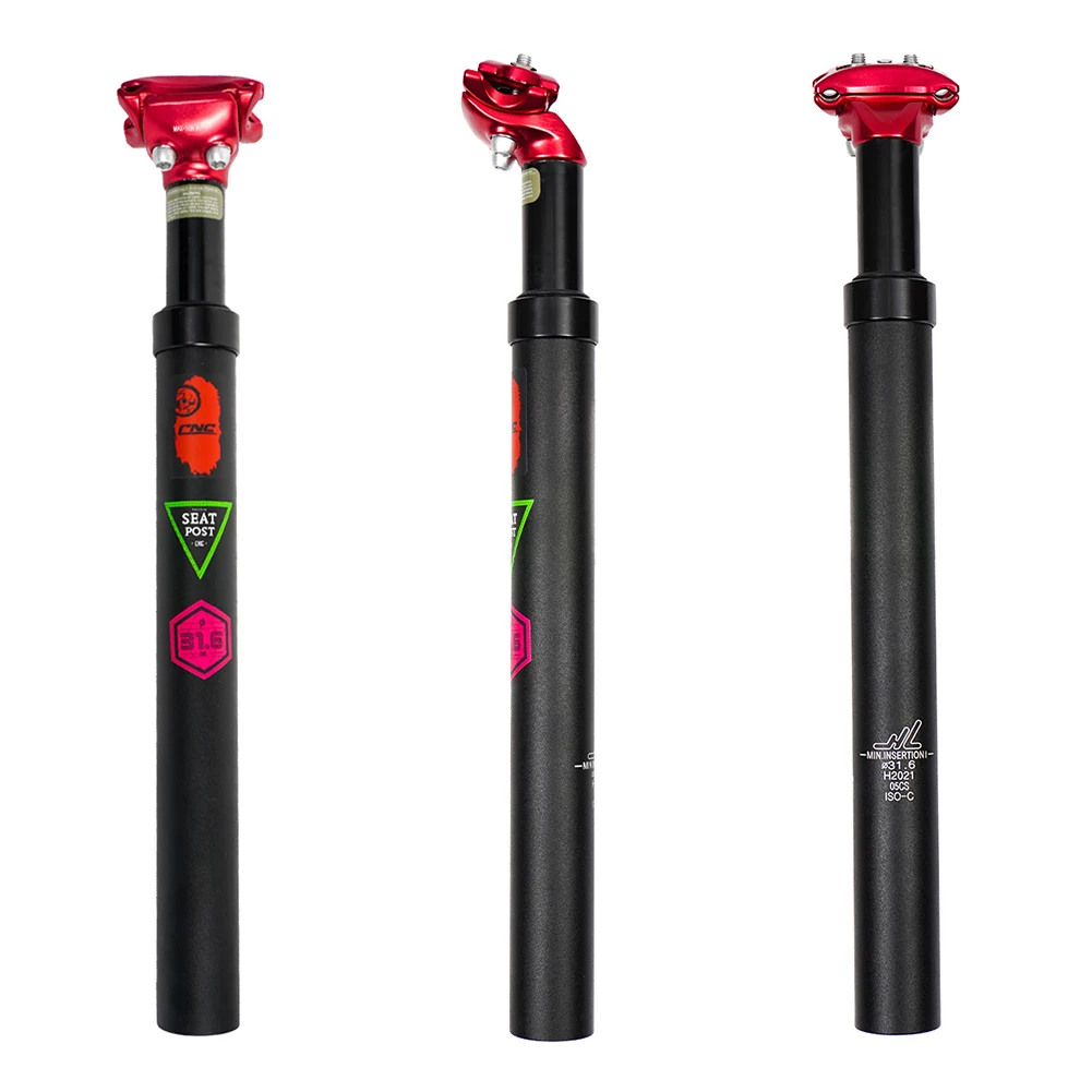 MTB/Road Bike Suspension Seatpost 27.2/31.6mm Seat Tube Shock Absorber Saddle Seat Post Aluminum Alloy Adjust Height Freely
MTB/Road Bike Suspension Seatpost 27.2/31.6mm Seat Tube Shock Absorber Saddle Seat Post Aluminum Alloy Adjust Height Freely