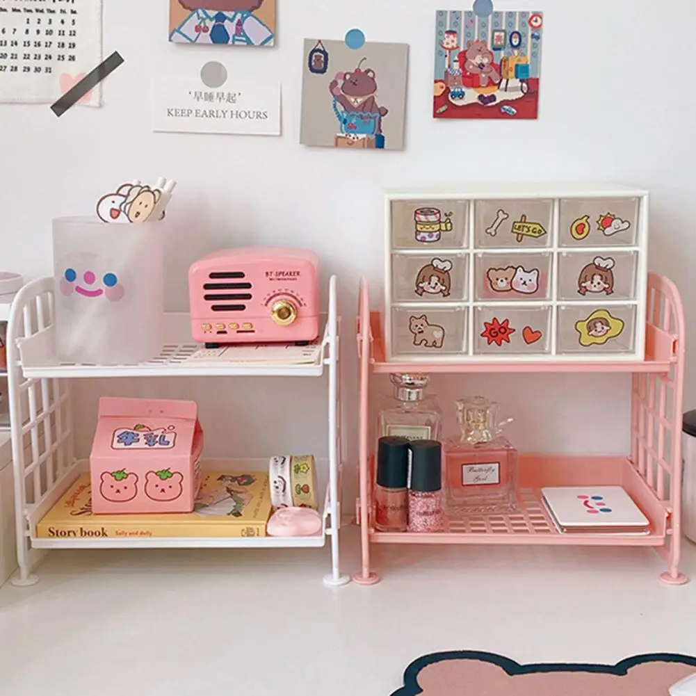 Hot Sales!! Organizer Double-layered Detachable Plastic Desktop Storage Rack for Bathroom
Hot Sales!! Organizer Double-layered Detachable Plastic Desktop Storage Rack for Bathroom