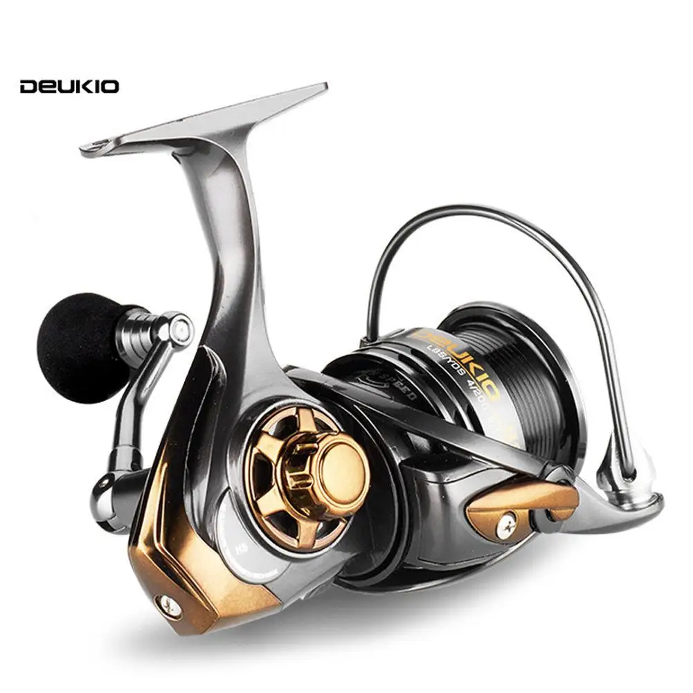 HobbyLane DEUKIO HS5000 5+1BB High Speed 7.1:1 Fishing Reel Bait Casting Reel Right Left Hand Bait Casting Reel 
HobbyLane DEUKIO HS5000 5+1BB High Speed 7.1:1 Fishing Reel Bait Casting Reel Right Left Hand Bait Casting Reel