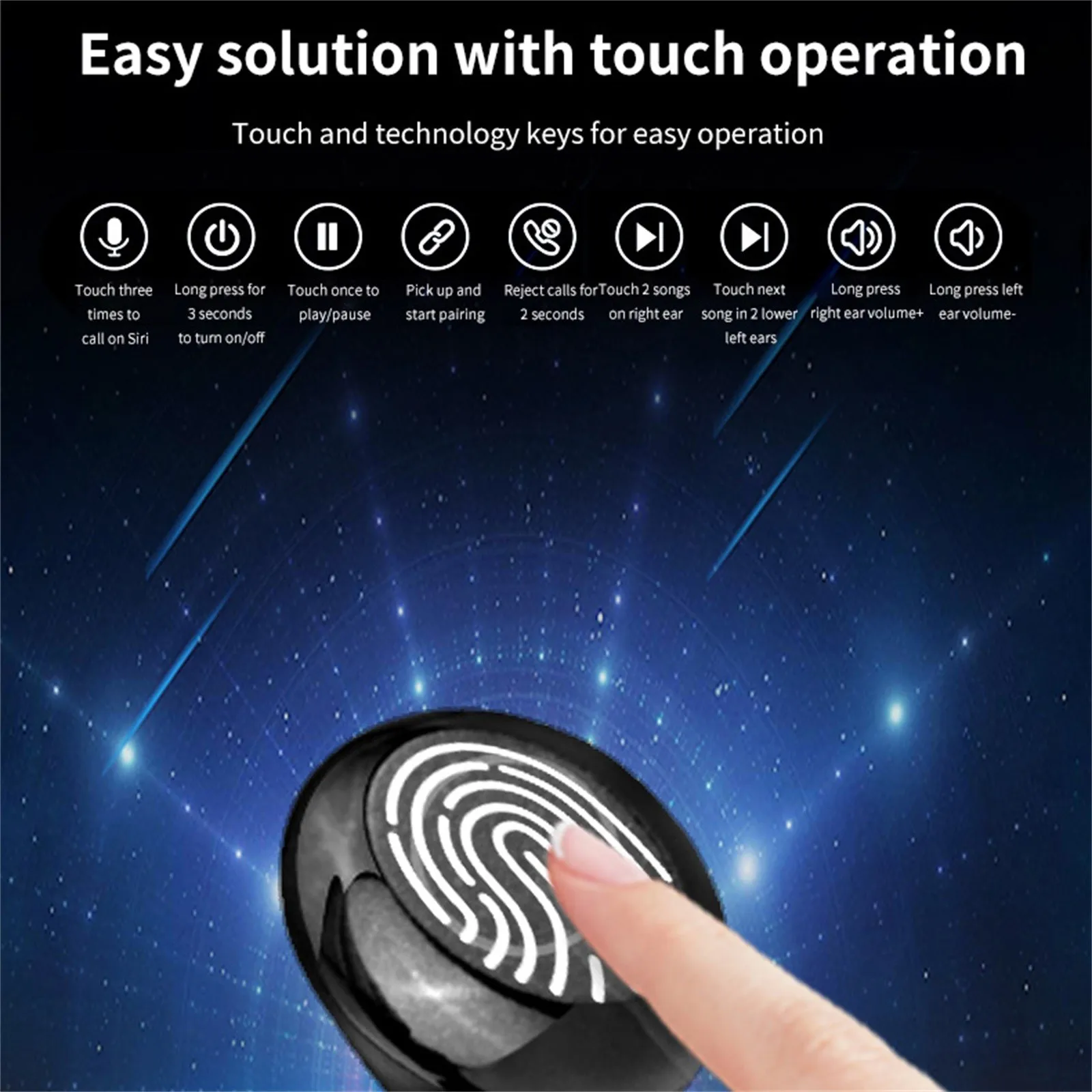 K29 Earphone Bluetooth 5.0 Earphone With Dual Microphone Noise Reduction Headset Hifi Game Sport Earphone with Charging Box
K29 Earphone Bluetooth 5.0 Earphone With Dual Microphone Noise Reduction Headset Hifi Game Sport Earphone with Charging Box