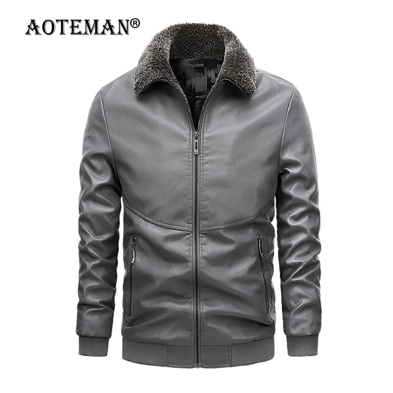 Men PU Bomber Jackets Baseball Coats Solid Male Leather Outwears Biker Motorcycle Autumn Winter Jacket Casual Men Clothing LM214
Men PU Bomber Jackets Baseball Coats Solid Male Leather Outwears Biker Motorcycle Autumn Winter Jacket Casual Men Clothing LM214