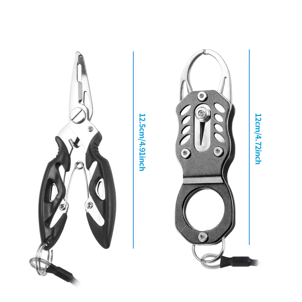 Winter Fishing Pliers Grip Set With A Storage Bag Fishing Tackle Gear Hook Recover Cutter Line Split Ring Fishing Accessories
Winter Fishing Pliers Grip Set With A Storage Bag Fishing Tackle Gear Hook Recover Cutter Line Split Ring Fishing Accessories