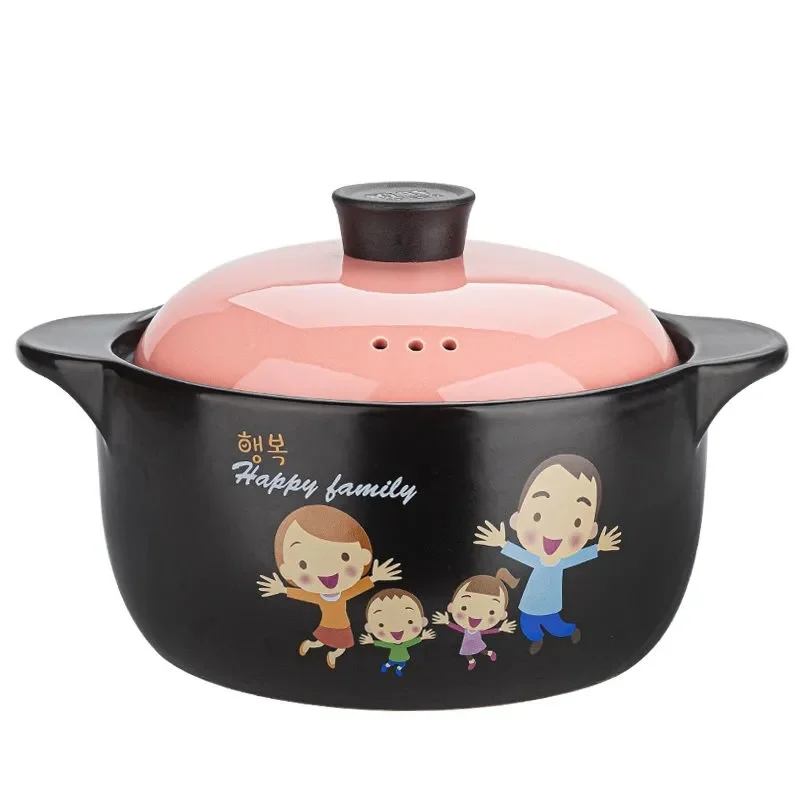 Casserole Stew Pot Household Ceramic Porridge Small Casserole Soup Pot High Temperature Resistant Gas Open Flame Clay Pot Rice
Casserole Stew Pot Household Ceramic Porridge Small Casserole Soup Pot High Temperature Resistant Gas Open Flame Clay Pot Rice