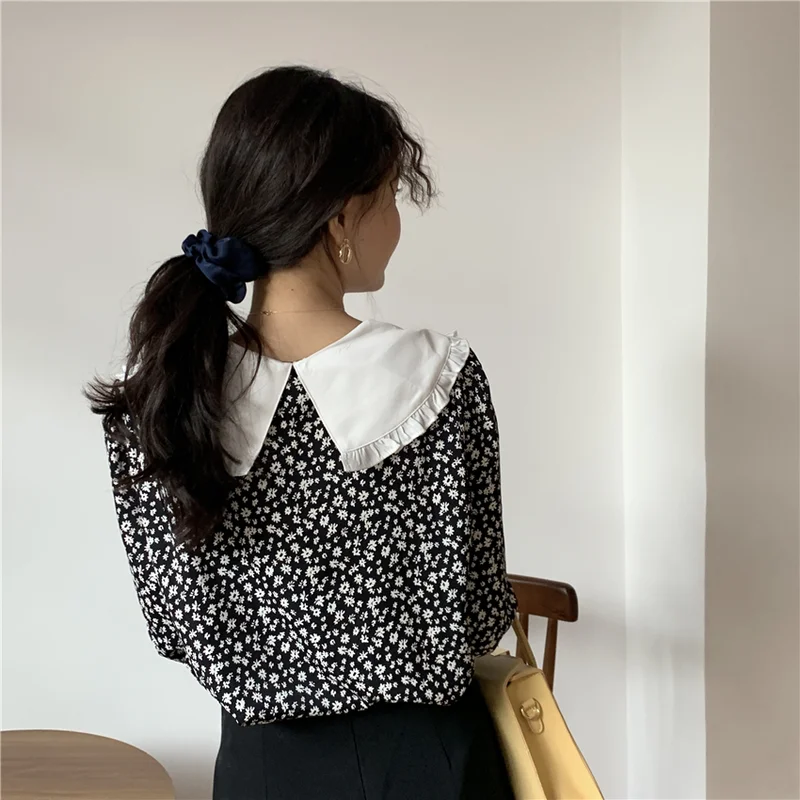 Romantic Vintage Print-Floral 2021 New Ruffles Plus Size Feminine Elegant Chic Loose Casual Fashion Sweet All-Match Shirts 10172
Romantic Vintage Print-Floral 2021 New Ruffles Plus Size Feminine Elegant Chic Loose Casual Fashion Sweet All-Match Shirts 10172