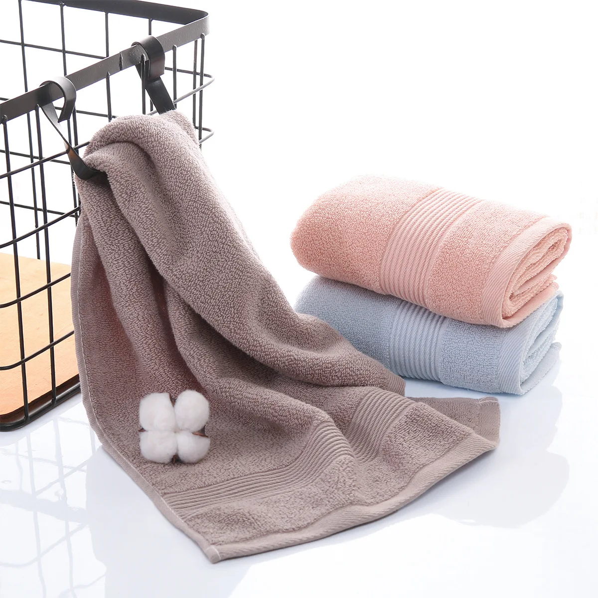 Pure cotton 32 strands of solid color towels cotton face towels toilet hand towels beauty cleansing towels Skin-friendly cotton
Pure cotton 32 strands of solid color towels cotton face towels toilet hand towels beauty cleansing towels Skin-friendly cotton