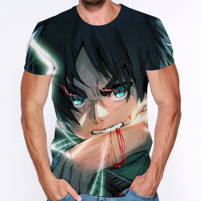 New T Shirt Attack on Titan 3d Men Tshirts Summer Casual Short Sleeve Women Cool Hip Pop Streetwear Anime Attack on Titan Tops
New T Shirt Attack on Titan 3d Men Tshirts Summer Casual Short Sleeve Women Cool Hip Pop Streetwear Anime Attack on Titan Tops