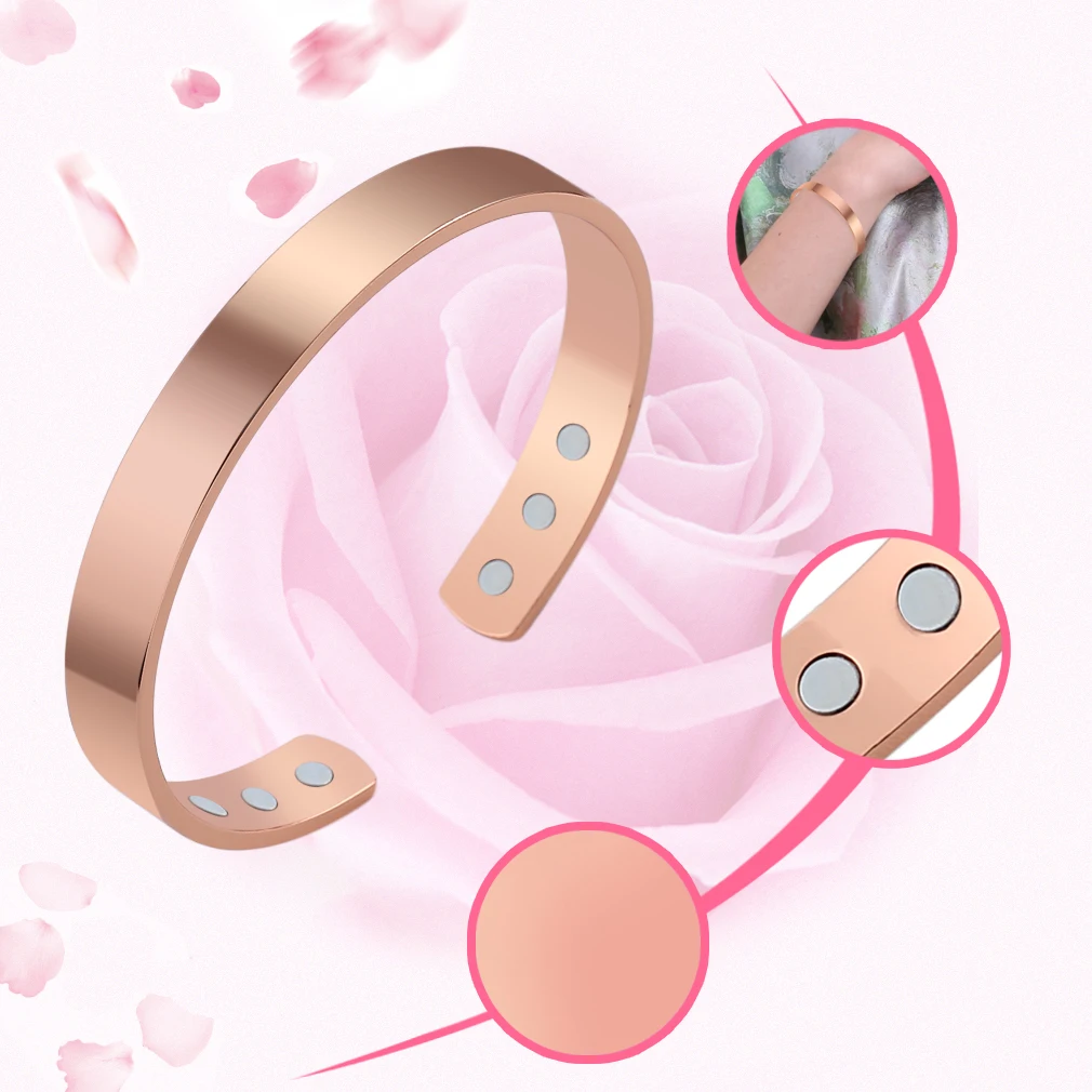 Fashionable Unisex Magnetic Bracelet Pure Copper Energy Magnetic Healthy Care Bracelets Bangle Healthy Jewelry
Fashionable Unisex Magnetic Bracelet Pure Copper Energy Magnetic Healthy Care Bracelets Bangle Healthy Jewelry