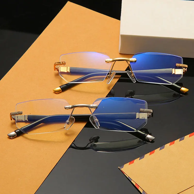 Men Women Rimless Anti-Blue Ray Eyeglasses Magnifying Reading Glasses Plastic Frame Classic Clear Eyewear 1+1.5+2+2.5+3+3.5+4
Men Women Rimless Anti-Blue Ray Eyeglasses Magnifying Reading Glasses Plastic Frame Classic Clear Eyewear 1+1.5+2+2.5+3+3.5+4