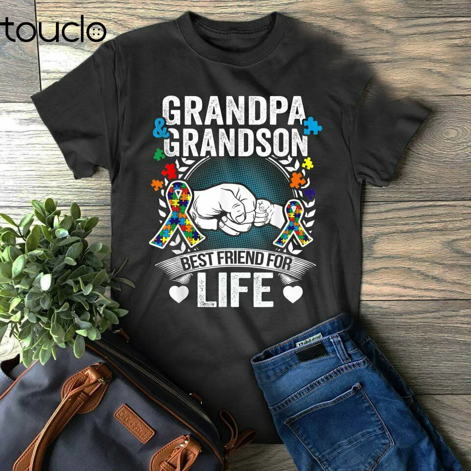 New Autism Awareness Shirt Grandpa Grandson Best Friend For Life T-Shirt Unisex S-5Xl
New Autism Awareness Shirt Grandpa Grandson Best Friend For Life T-Shirt Unisex S-5Xl