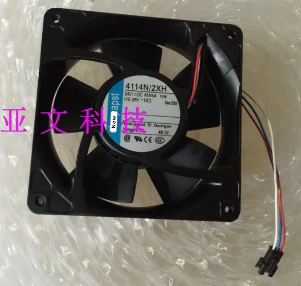 4114N/2XH original German For ebmpapst 24V 11W12038/12CM aluminum frame inverter fan
4114N/2XH original German For ebmpapst 24V 11W12038/12CM aluminum frame inverter fan