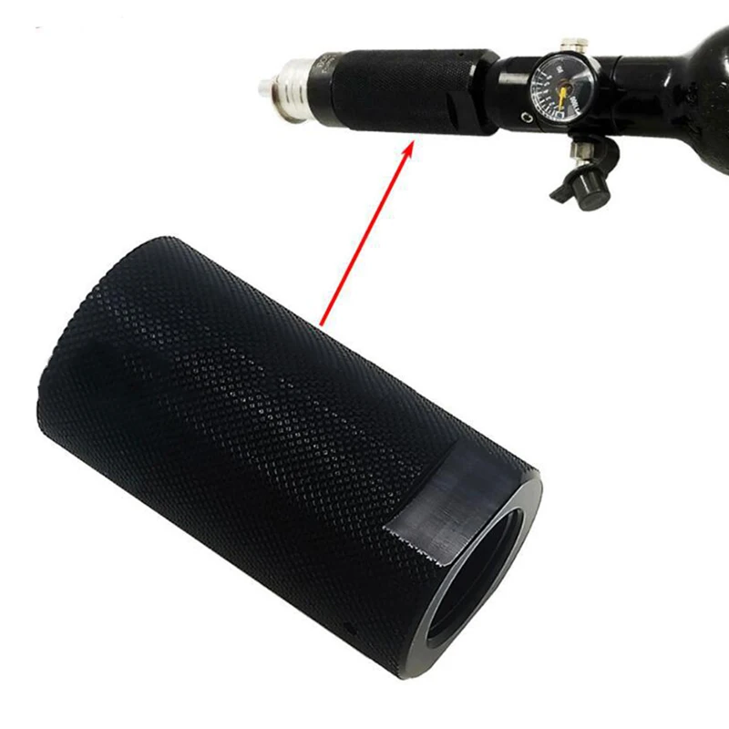 Black Female G1/2 To M18*1.5 Airforce Condor To Paintball Bottle Converter Adapter
Black Female G1/2 To M18*1.5 Airforce Condor To Paintball Bottle Converter Adapter
