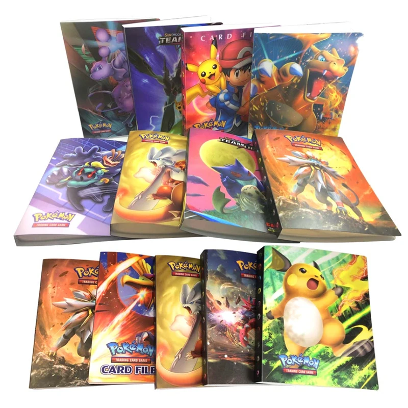 Pokemon 240pcs Characters Card Slot Collection Notebook Game Card Playing Album Pokemon Cards Holder Gift Toys For Kids
Pokemon 240pcs Characters Card Slot Collection Notebook Game Card Playing Album Pokemon Cards Holder Gift Toys For Kids