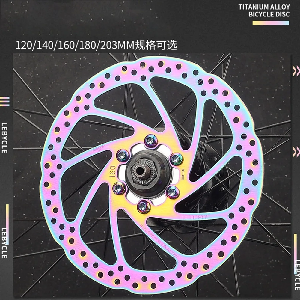 Bicycle Brake Rotor 120/140/160/180/203mm Steel Material + Vacuum Electroplating Hydraulic Disc Suitable For -Shimano
Bicycle Brake Rotor 120/140/160/180/203mm Steel Material + Vacuum Electroplating Hydraulic Disc Suitable For -Shimano