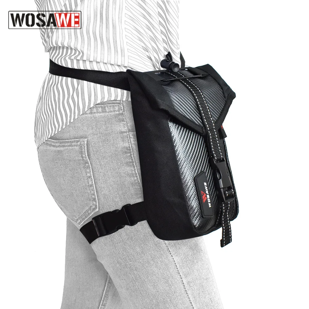 WOSAWE Motorcycle Drop Leg Bag Fanny Pack Thigh Belt Hip Bum Waterproof Outdoor Casual Waist Bag Riding Travel Bike Bag Black
WOSAWE Motorcycle Drop Leg Bag Fanny Pack Thigh Belt Hip Bum Waterproof Outdoor Casual Waist Bag Riding Travel Bike Bag Black
