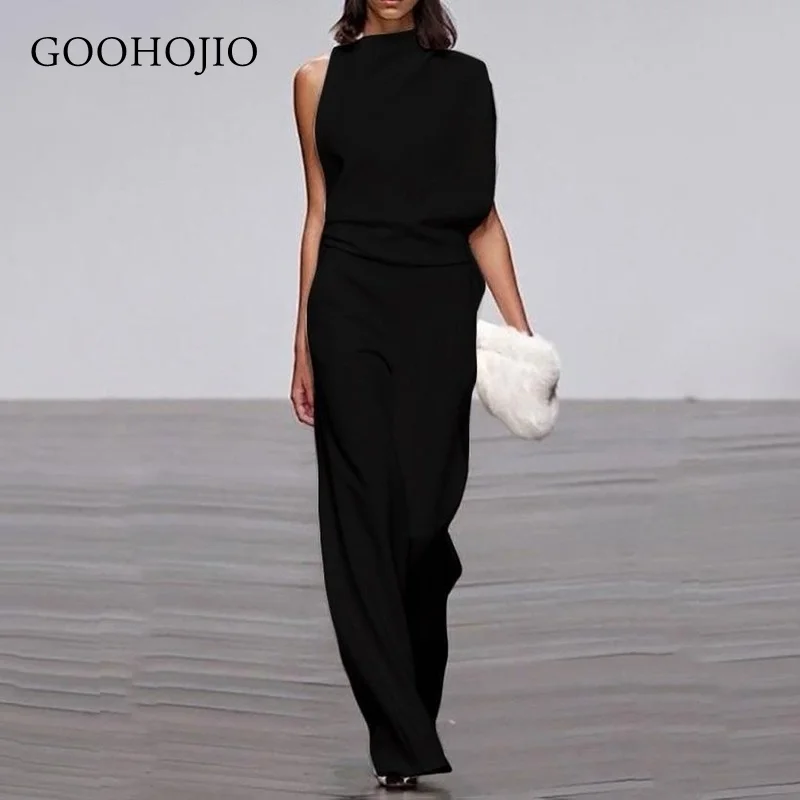 GOOHOJIO 2021 Spring Autumn New Solid Color High Waist Jumpsuit Women Profession Temperament Women Jumpsuit Chic Rompers Women
GOOHOJIO 2021 Spring Autumn New Solid Color High Waist Jumpsuit Women Profession Temperament Women Jumpsuit Chic Rompers Women