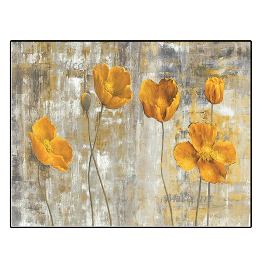 Abstract flowers on canvas oil painting 100% hand painted modern living room decoration painting wall picture tulips
Abstract flowers on canvas oil painting 100% hand painted modern living room decoration painting wall picture tulips