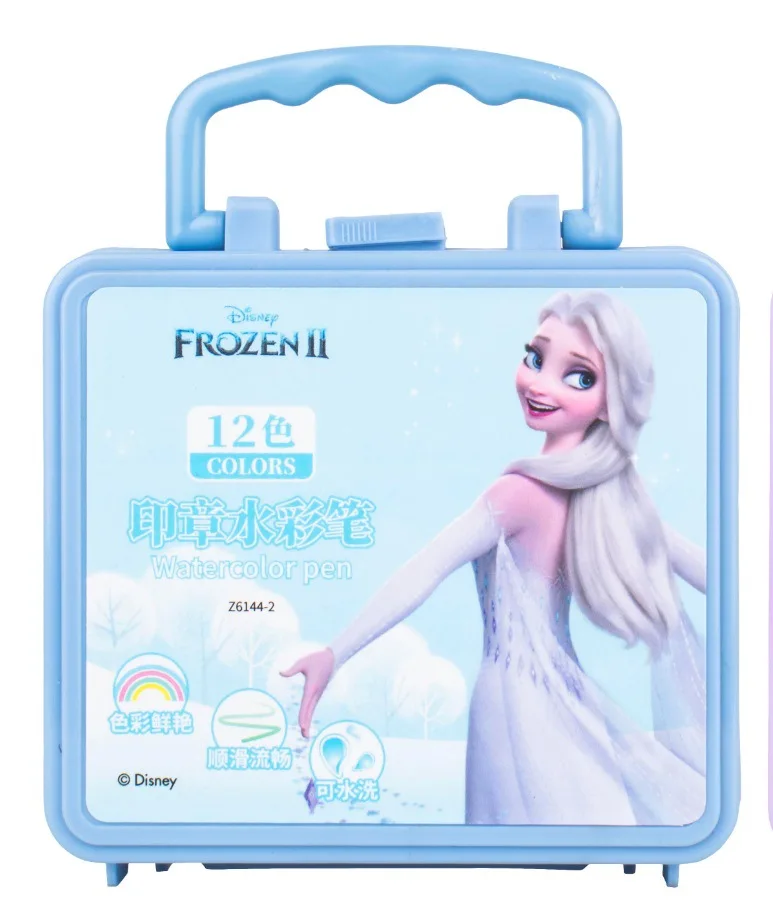 12-color Disney Frozen Mickey Seal Watercolor Pen Student Writing Painting Pen Children Graffiti Pen Gifts for Boys and Girls 
12-color Disney Frozen Mickey Seal Watercolor Pen Student Writing Painting Pen Children Graffiti Pen Gifts for Boys and Girls