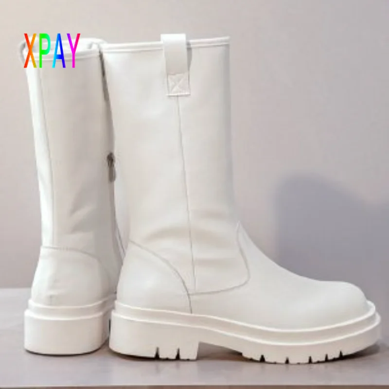 Brand Luxury Designer Chelsea Boots Thick-heeled Women's Boots Wear Punk Cool Street Fashion Autumn Female Combat Botas De Mujer
Brand Luxury Designer Chelsea Boots Thick-heeled Women's Boots Wear Punk Cool Street Fashion Autumn Female Combat Botas De Mujer