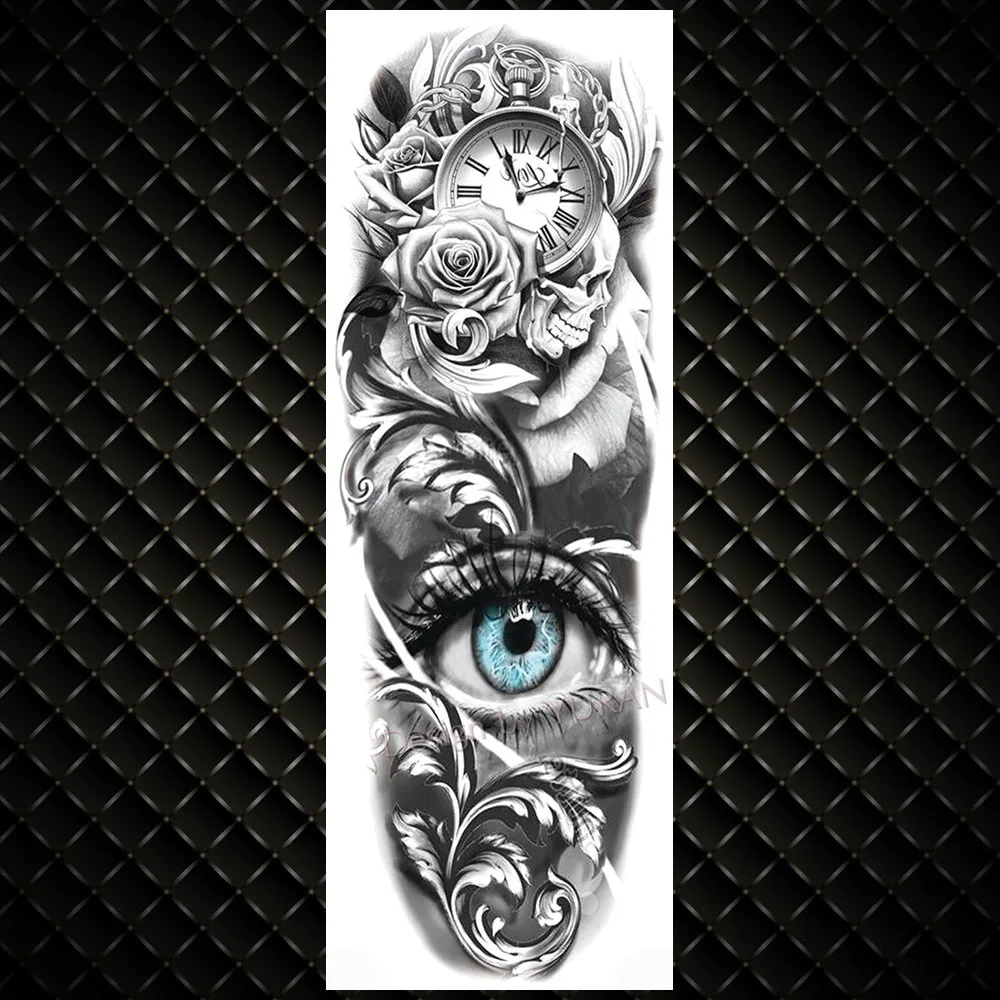 Временные татуировки для мужчин женщин реалистичные ангела дракона боди-арт