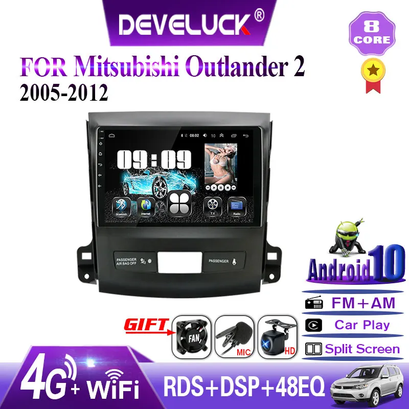 Develuck Android 10.0 car radio multimedia player for Mitsubishi Outlander XL 2 CW0W 2005-2012 2din GPS navigation RDS 6G + 128G
Develuck Android 10.0 car radio multimedia player for Mitsubishi Outlander XL 2 CW0W 2005-2012 2din GPS navigation RDS 6G + 128G