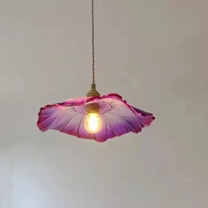 Modern LED Pendant Lamp Bedroom Living Room Cafe Japan Style Copper Glass Flower Hanging Light Luminaria Lighting Hanglamp E27
Modern LED Pendant Lamp Bedroom Living Room Cafe Japan Style Copper Glass Flower Hanging Light Luminaria Lighting Hanglamp E27