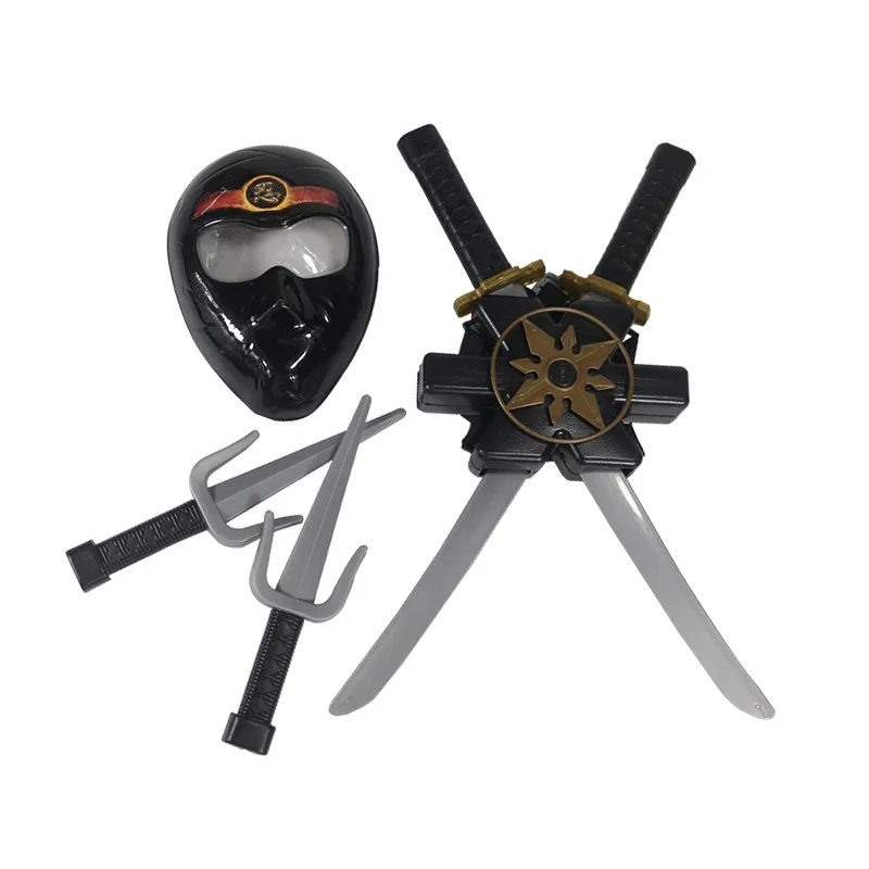 New Cosplay Sword Toy Ninja Series Japanese Knife Halloween Three Pieces Of Plastic Samurai Outdoor Game Playing Set Props Gift
New Cosplay Sword Toy Ninja Series Japanese Knife Halloween Three Pieces Of Plastic Samurai Outdoor Game Playing Set Props Gift