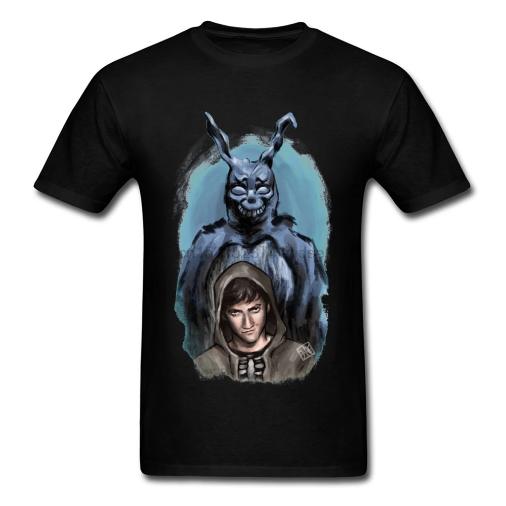 Мужские футболки с изображением демона Донни Дарко принт монстра новый дизайн