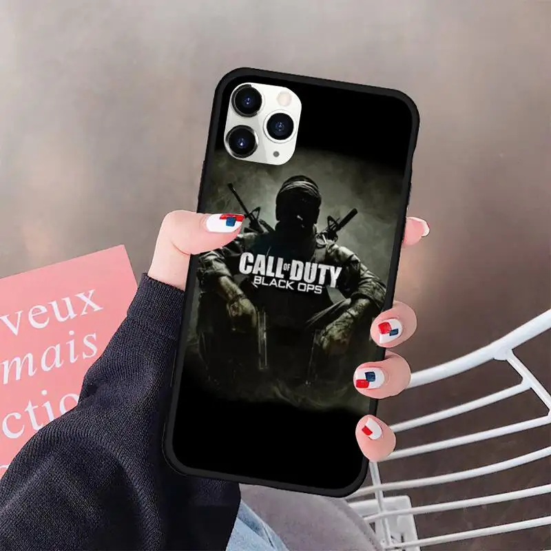 CALL OF DUTY Game Phone Case Rubber for iPhone 11 pro XS MAX 8 7 6 6S Plus X 5S SE 2020 XR case
CALL OF DUTY Game Phone Case Rubber for iPhone 11 pro XS MAX 8 7 6 6S Plus X 5S SE 2020 XR case