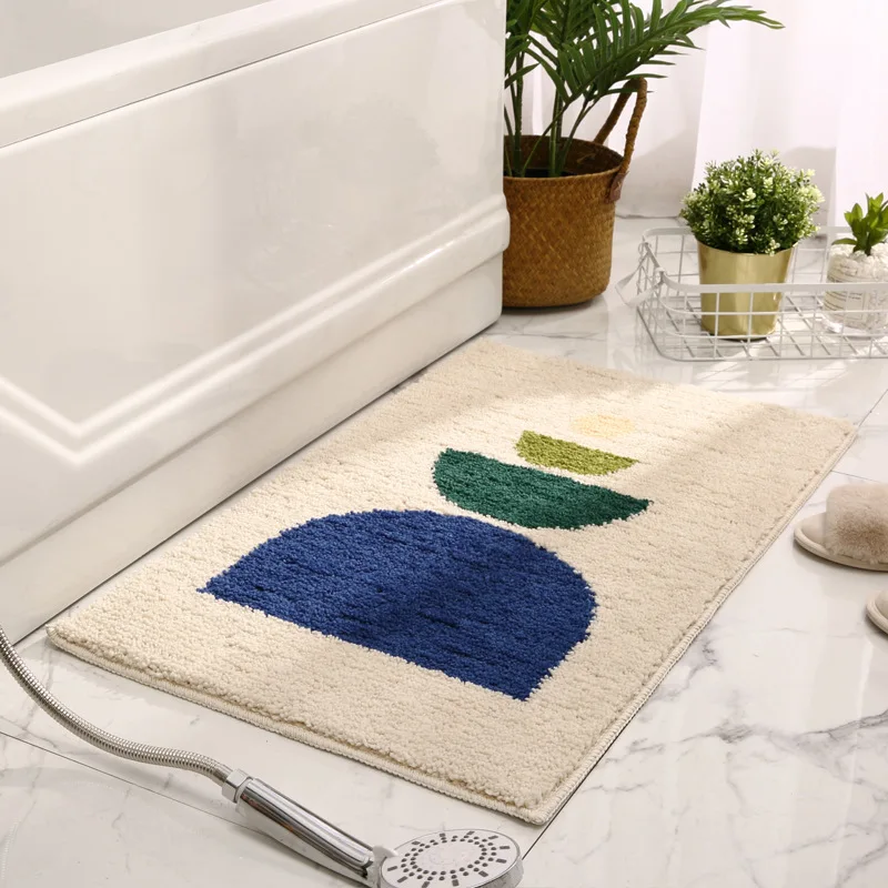 New Simple Nordic Home Flocking Carpet Floor Mat Door Bedroom Bathroom Water Absorbent Non-slip Floor Mat bath rug
New Simple Nordic Home Flocking Carpet Floor Mat Door Bedroom Bathroom Water Absorbent Non-slip Floor Mat bath rug