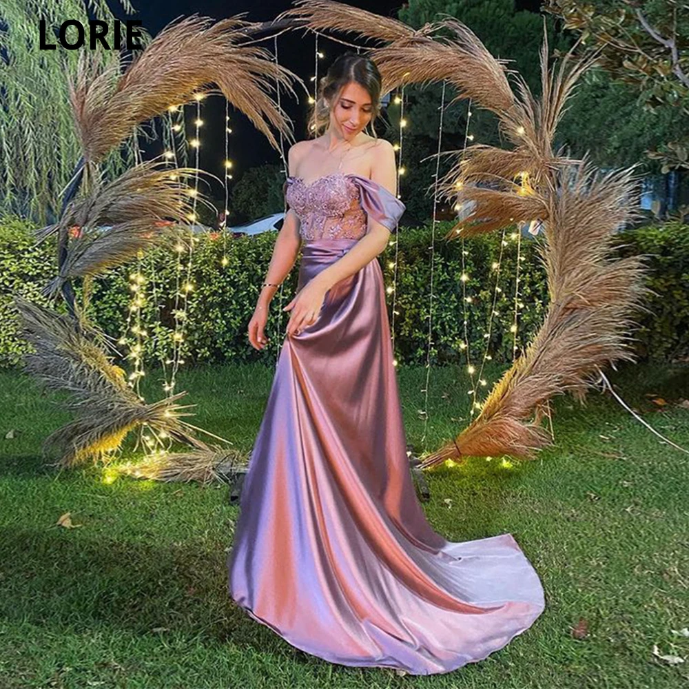 LORIE Sweetheart A-line Taffeta Evening Dresses 2021 Charming Appliques Beaded Robe De Soirée Femme Side Slit Vestidos De Fiesta
LORIE Sweetheart A-line Taffeta Evening Dresses 2021 Charming Appliques Beaded Robe De Soirée Femme Side Slit Vestidos De Fiesta