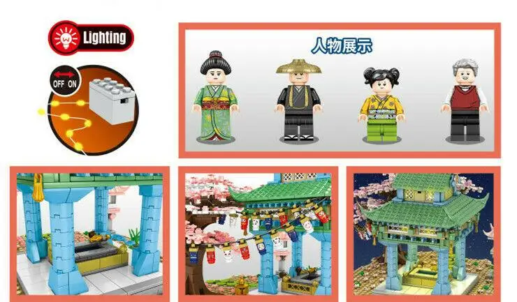 601149 Sembo Blocks Kids Building Toys Girls Puzzle Sakura With Lighting Teens Gift no box
601149 Sembo Blocks Kids Building Toys Girls Puzzle Sakura With Lighting Teens Gift no box