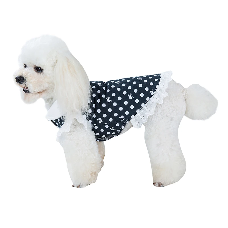 New Dog Clothes Dress Pet Cats Puppy Summer Cute Doll Collar Cat Princess Teddy Schnauzer Pet Dress Black Polka Dot XS-XL
New Dog Clothes Dress Pet Cats Puppy Summer Cute Doll Collar Cat Princess Teddy Schnauzer Pet Dress Black Polka Dot XS-XL