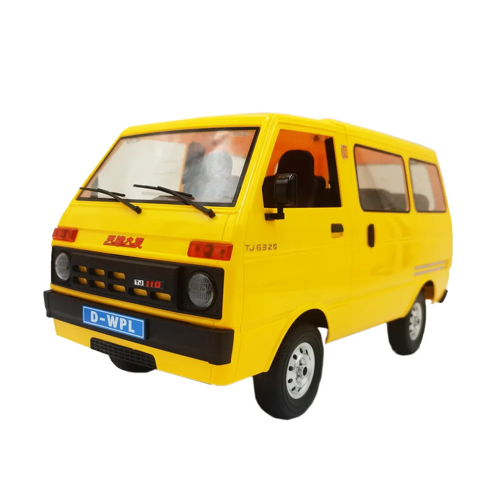 WPL D42 Carry 1/10 Dirft Climbing Truck LED Light On-road 260 Brushed Motor Yellow D12 Car 1:10 For Kids Gifts RC Toys
WPL D42 Carry 1/10 Dirft Climbing Truck LED Light On-road 260 Brushed Motor Yellow D12 Car 1:10 For Kids Gifts RC Toys