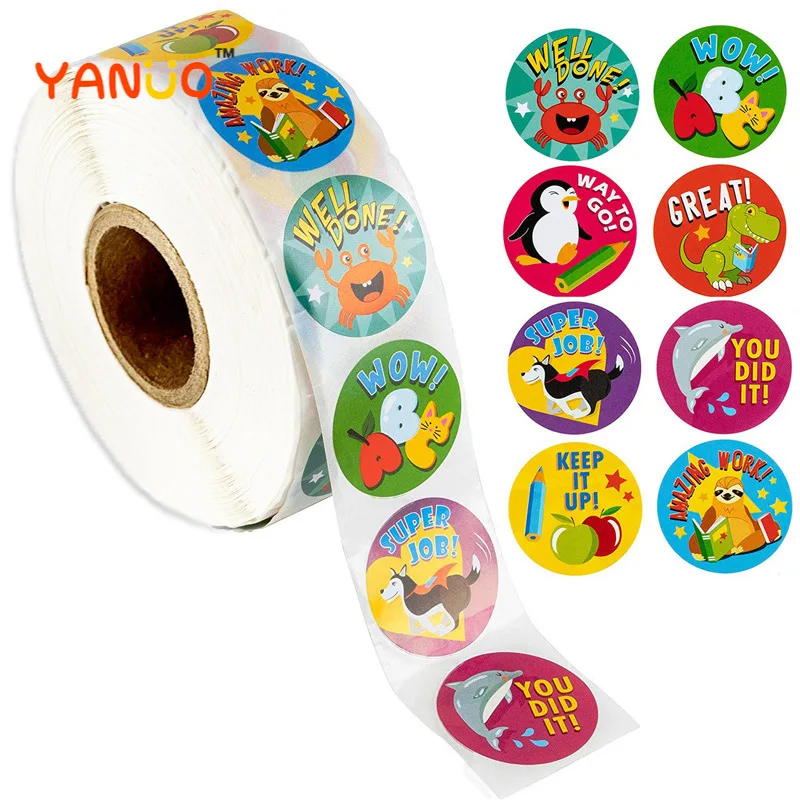 100/500 шт наклейки награды мотивационные наклейков для детей для школьников, студентов учителя милые Животные наклейки
100/500 шт наклейки награды мотивационные наклейков для детей для школьников, студентов учителя милые Животные наклейки