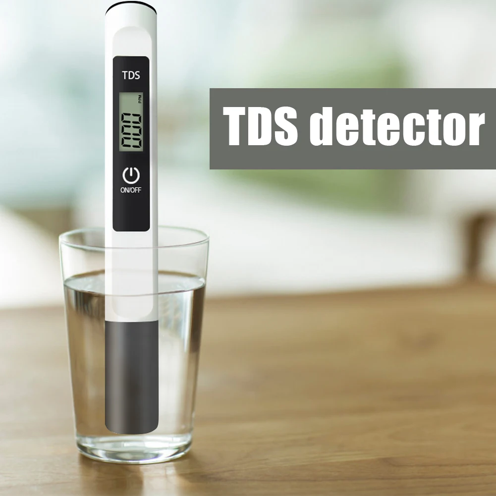 TDS Water Quality Meter Tester Portable Measuring 0-9990PPM Detection Water Purity Quality TDS-M3 Smart Meter Digital Tester
TDS Water Quality Meter Tester Portable Measuring 0-9990PPM Detection Water Purity Quality TDS-M3 Smart Meter Digital Tester