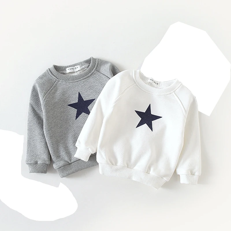 Fashion Autumn Kids Baby Boys Sweatshirts Long Sleeve O-neck Tops Star Printed Cotton Clothing Children's Costume LZ191
Fashion Autumn Kids Baby Boys Sweatshirts Long Sleeve O-neck Tops Star Printed Cotton Clothing Children's Costume LZ191