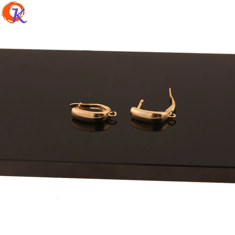 Cordial Design 20Pcs 5*21MM Jewelry Accessories/Earrings Hooks/Genuine Gold Plating/DIY Making/Hand Made/Earrings Findings