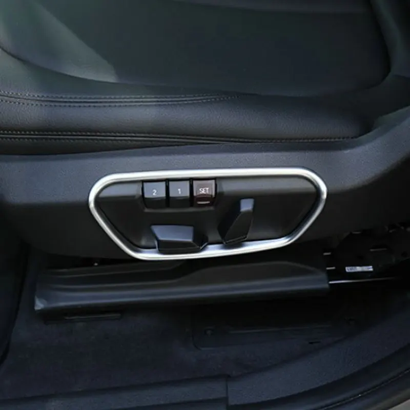 SBTMY 2PCS/SET Auto adjust seat panel button ABS decorative frame for BMW X1 X2 1 Series 2 Series Station Wagon 218i 2016-2019
SBTMY 2PCS/SET Auto adjust seat panel button ABS decorative frame for BMW X1 X2 1 Series 2 Series Station Wagon 218i 2016-2019