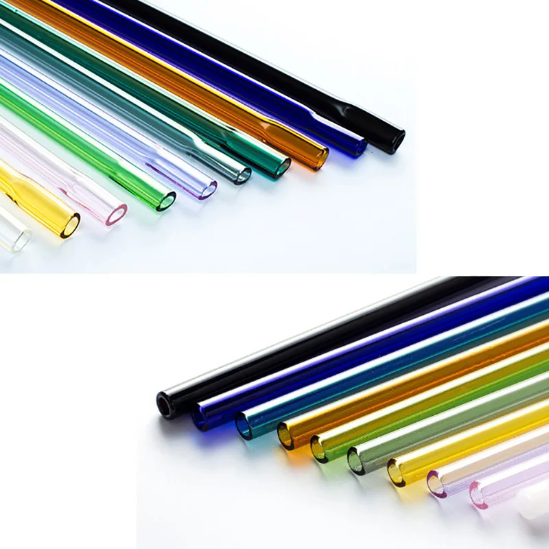 Glass Straw Drinking Straw Colorful Eco-friendly Reusable Cocktails Bar Bent Straight Drinkware Accessories Household Kichen
Glass Straw Drinking Straw Colorful Eco-friendly Reusable Cocktails Bar Bent Straight Drinkware Accessories Household Kichen