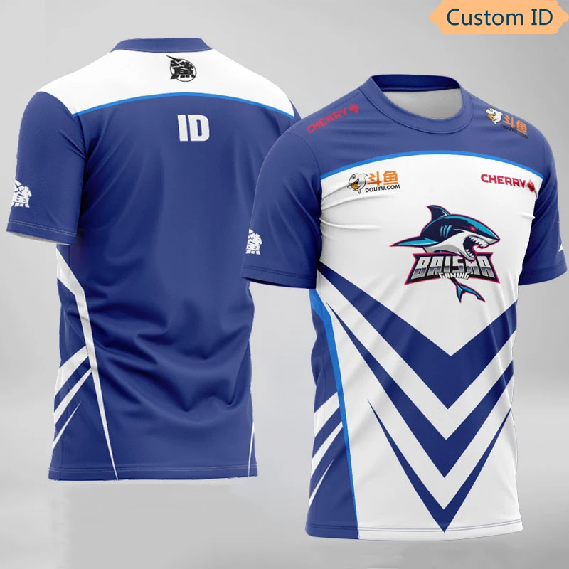CF Esports Uniform Team White Shark Player Jersey Customized ID Fans Game Tshirt Custom Name T-shirt for Men Women Tee Shirt
CF Esports Uniform Team White Shark Player Jersey Customized ID Fans Game Tshirt Custom Name T-shirt for Men Women Tee Shirt