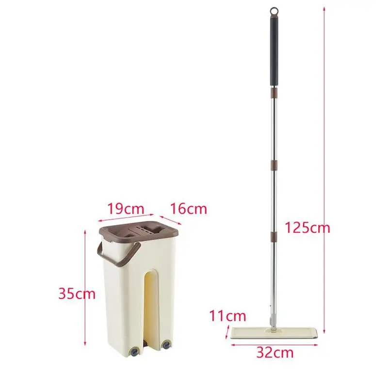 Simplicity Flat Squeeze Mop and Bucket Hand Free Wringing Cleaning Cleaning Microfiber Mops For Household Floor U0X0
Simplicity Flat Squeeze Mop and Bucket Hand Free Wringing Cleaning Cleaning Microfiber Mops For Household Floor U0X0