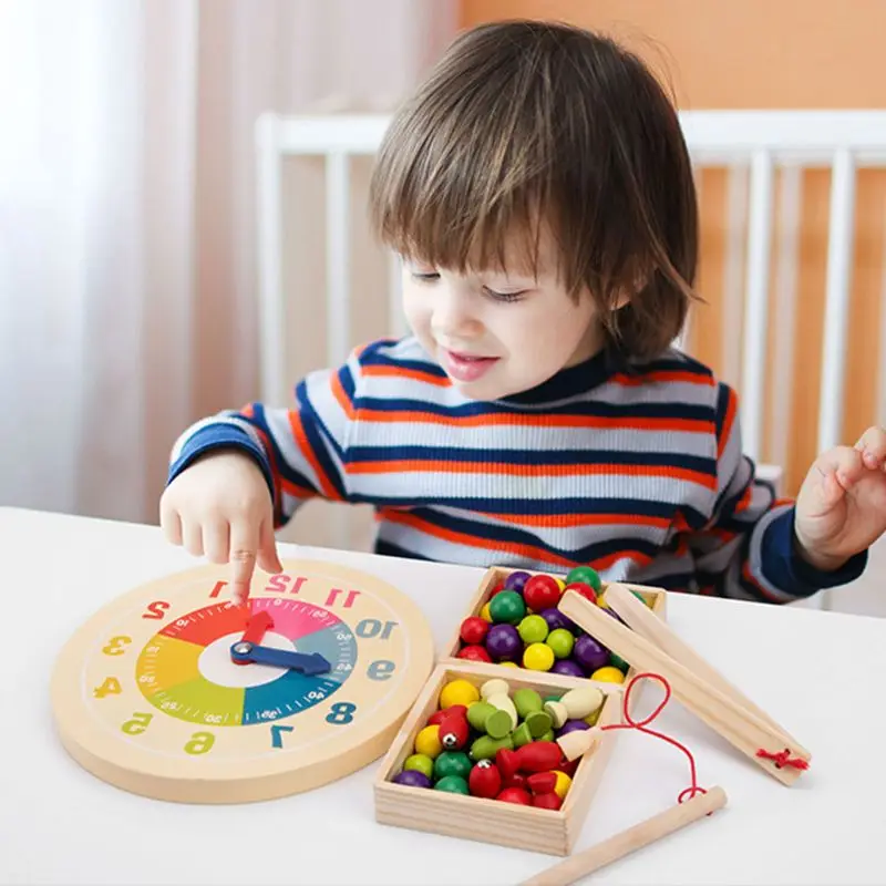 Magnetic Wooden Fishing Game Toy for Toddlers Birthday Learning Education Toys for multi-players to build close interaction
Magnetic Wooden Fishing Game Toy for Toddlers Birthday Learning Education Toys for multi-players to build close interaction