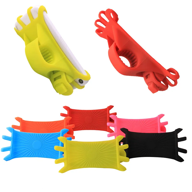 Universal Mobile Phone Stand High Resilience Silicone Shockproof Bandage Mountain Bike Holder Suitable for All Mobile Phone
Universal Mobile Phone Stand High Resilience Silicone Shockproof Bandage Mountain Bike Holder Suitable for All Mobile Phone