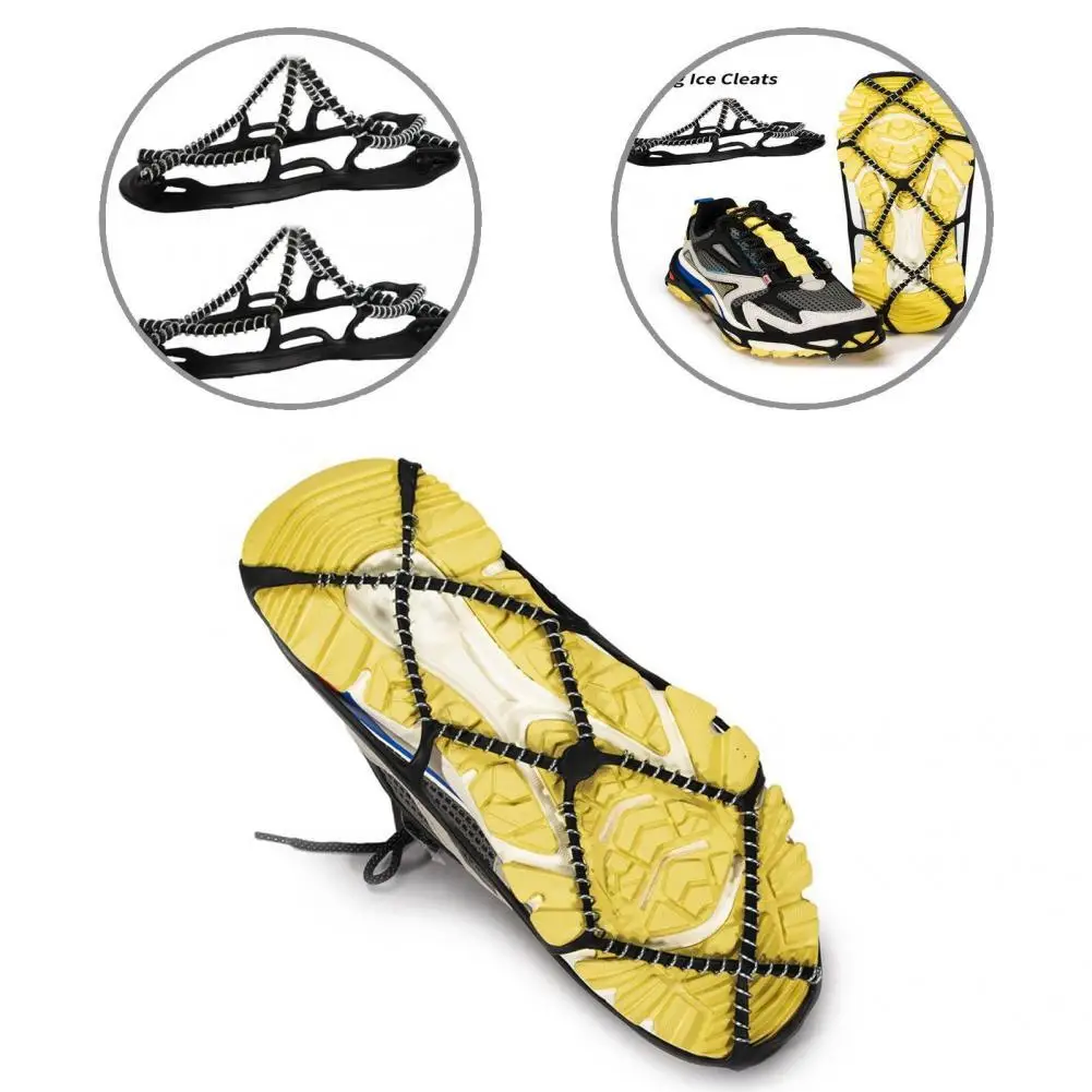 Shoes Ice Crampons Anti Skid High Quality Reusable Good Toughness Snow Traction Cleats
Shoes Ice Crampons Anti Skid High Quality Reusable Good Toughness Snow Traction Cleats